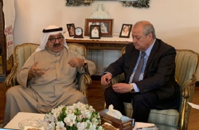 MEETING WITH THE FIRST DEPUTY PRIME MINISTER OF KUWAIT