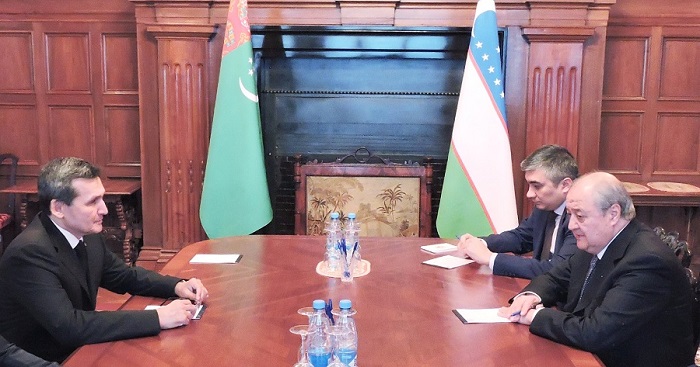 MEETING WITH TURKMENISTAN FOREIGN MINISTER