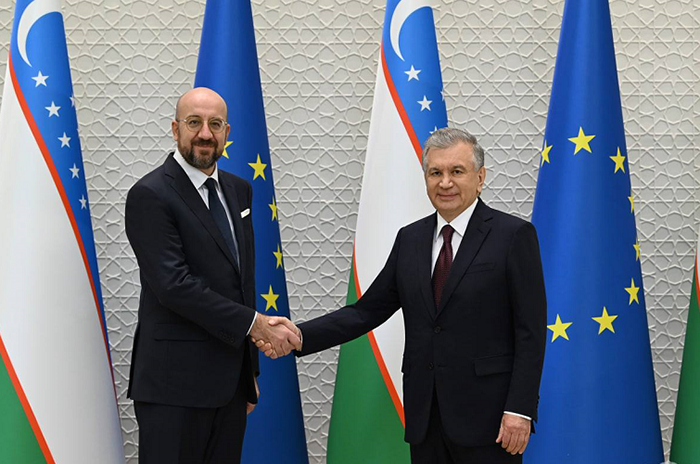 The Presidents of Uzbekistan and the European Council adopted a joint press statement