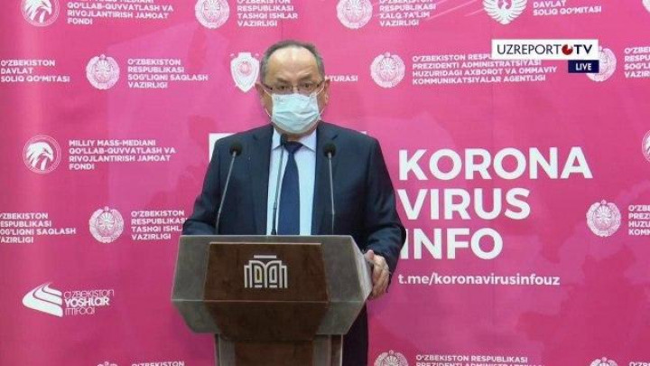 Нурмат Отабеков: коронавирусга чалинган 28 беморнинг 21 нафари аҳоли орасидан аниқланган