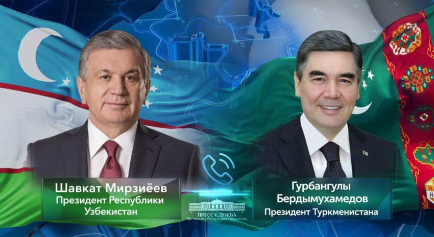 Туркманистон Президенти телефон орқали Шавкат Мирзиёевни туғилган куни билан табриклади