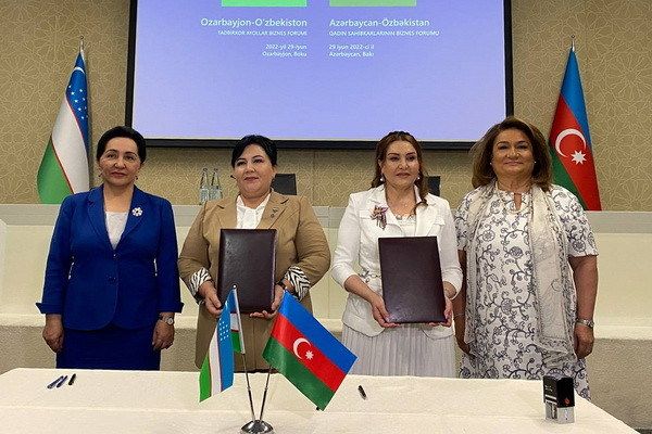 A delegation of Uzbekistan takes part in the business forum of women entrepreneurs of Uzbekistan and Azerbaijan