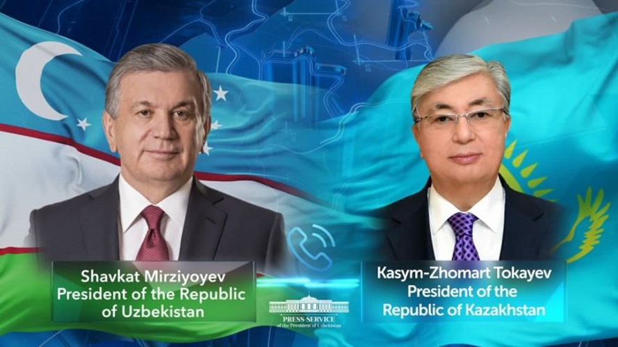 Presidents of Uzbekistan and Kazakhstan discussed topical issues on the bilateral agenda and in regional cooperation