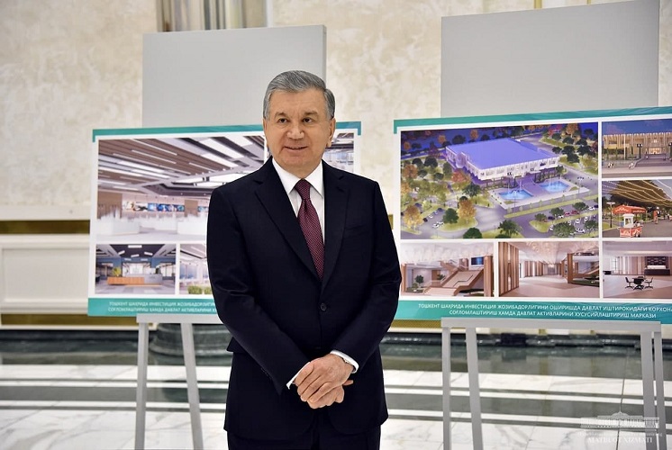 Construction projects in the capital and regions of the country are presented to the President of Uzbekistan