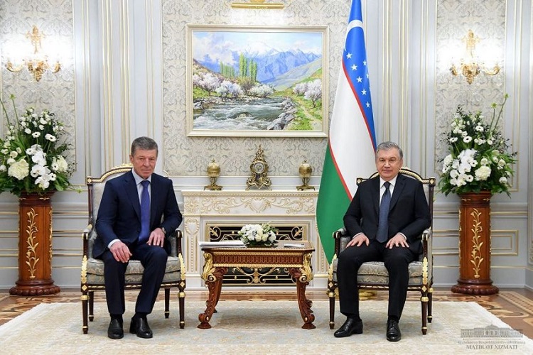 The President of Uzbekistan has received Deputy Chief of Staff at the Presidential Administration of the Russian Federation