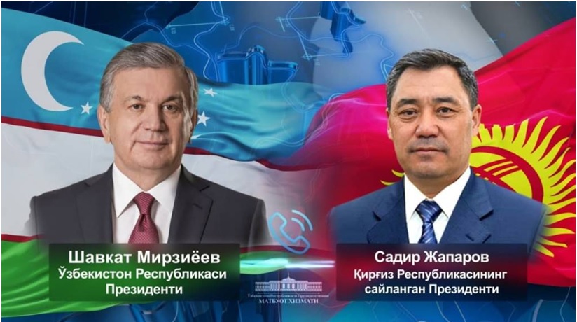 The President of Uzbekistan sincerely congratulated Sadyr Zhaparov on his convincing victory in the presidential elections