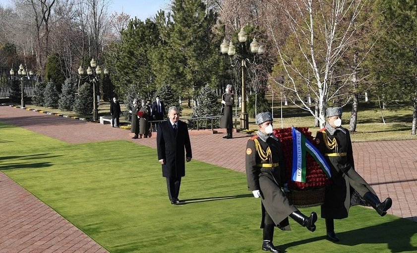 President of Uzbekistan has paid tribute to the memory of Islam Karimov