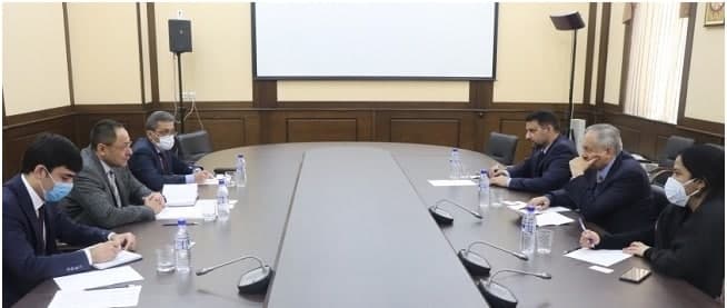 Uzbekistan CCI Chairman meets with the Pakistani delegation