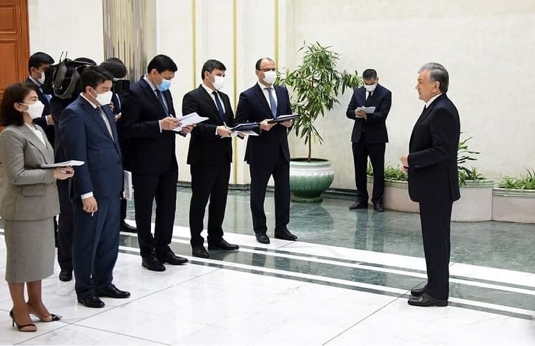 Commercial banks presented additional investment projects in promising areas to the President of Uzbekistan