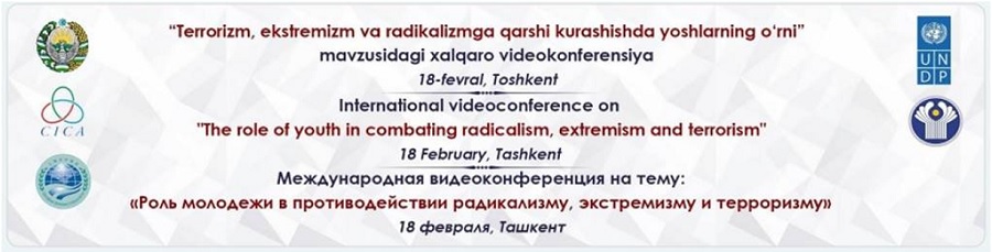 The role of youth in combating radicalism and extremism will be discussed at the international videoconference in Tashkent