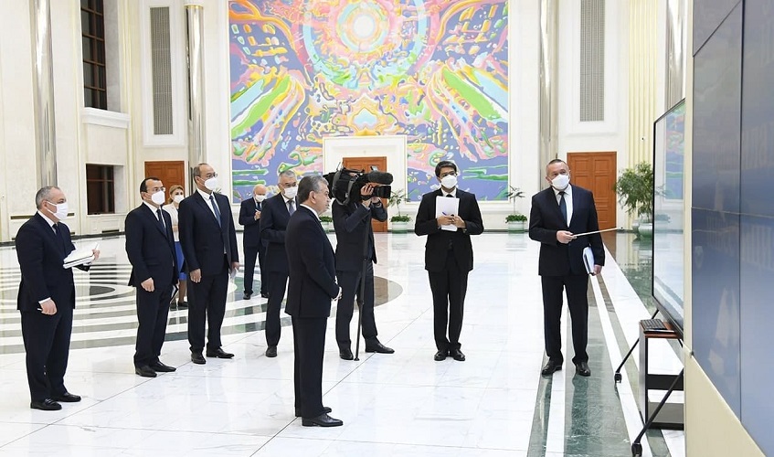 Investment projects for Jizzakh region worth 35.5 trillion soums were presented to the President of Uzbekistan