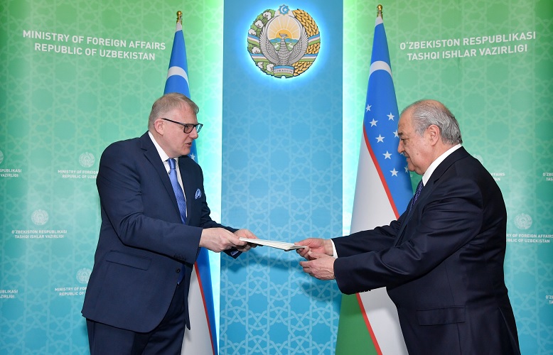 The new Ambassador of Iceland accredited in Uzbekistan