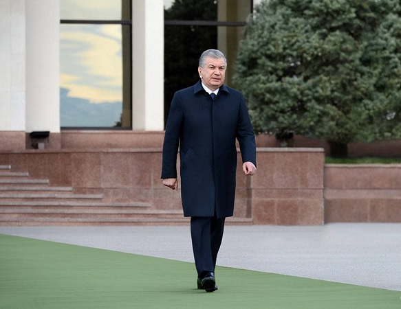 The President of Uzbekistan departs for Namangan