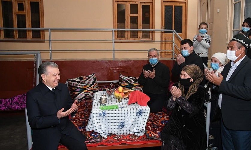 The President of Uzbekistan conversed with the residents of the Dashtbog mahalla in Namangan