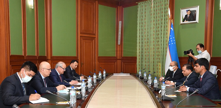 The Minister of Foreign Affairs of Uzbekistan received Nepal’s Foreign Secretary
