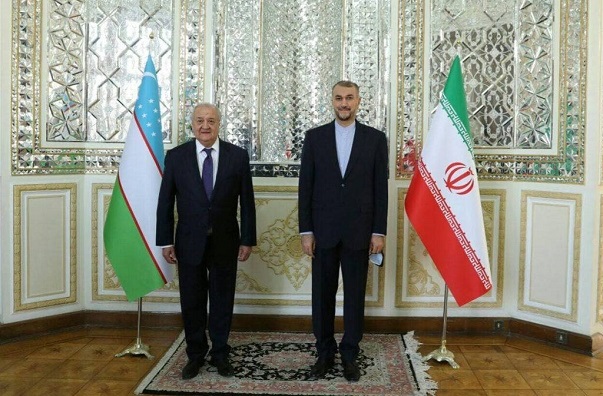 The Ministers of Foreign Affairs of Uzbekistan and Iran discussed the efforts of the two countries to resolve the Afghan crisis, in Tehran