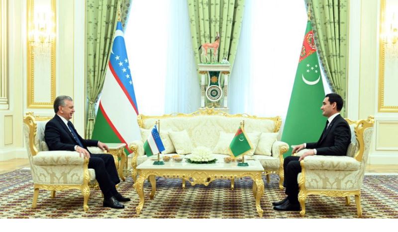 The Presidents of Uzbekistan and Turkmenistan held talks in a contracted format in Ashgabat