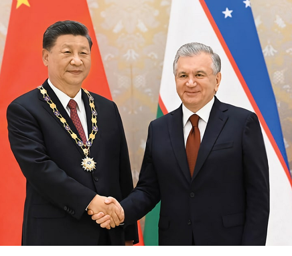 The President of Uzbekistan congratulated the President of China Xi Jinping on the successful holding of the 20th National Congress of the Chinese Communist Party and his re-election to the post of General Secretary of the Central Committee of the Party
