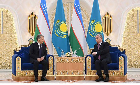 Uzbekistan, Kazakhstan Presidents discuss current issues of practical interaction
