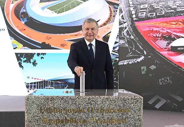 Shavkat Mirziyoyev Launches Olympic Town Construction
