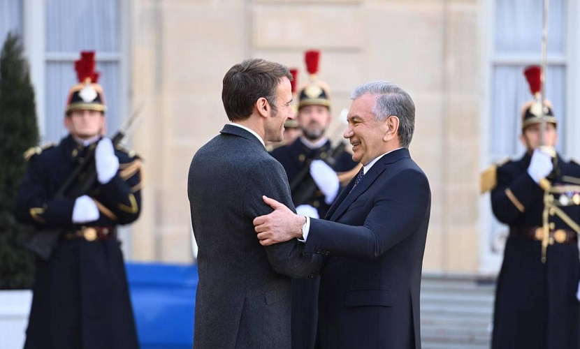 Uzbekistan, France Presidents agree to develop a high-level comprehensive partnership