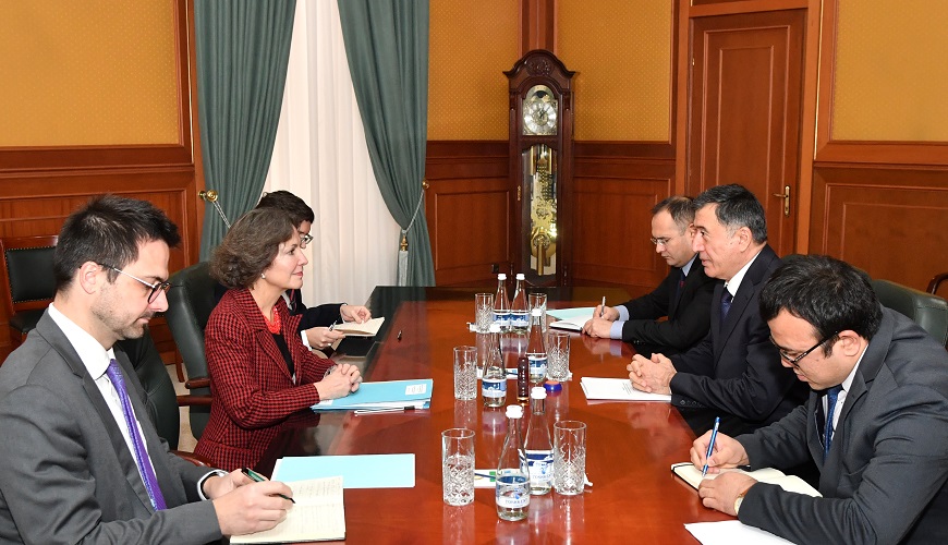 Minister of Foreign Affairs of Uzbekistan received the Ambassador of France
