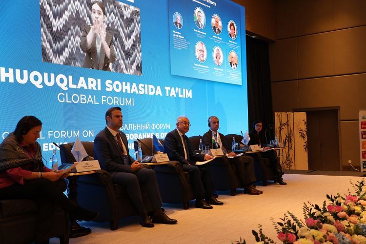 The Global Forum "Education in the field of Human Rights" has started its work in Samarkand