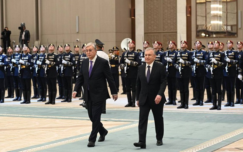 A solemn meeting of the President of Kazakhstan took place at the International Congress Center in Tashkent