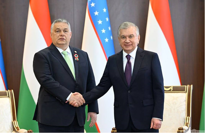 The President of Uzbekistan and the Prime Minister of Hungary emphasize the importance of developing a full-scale partnership