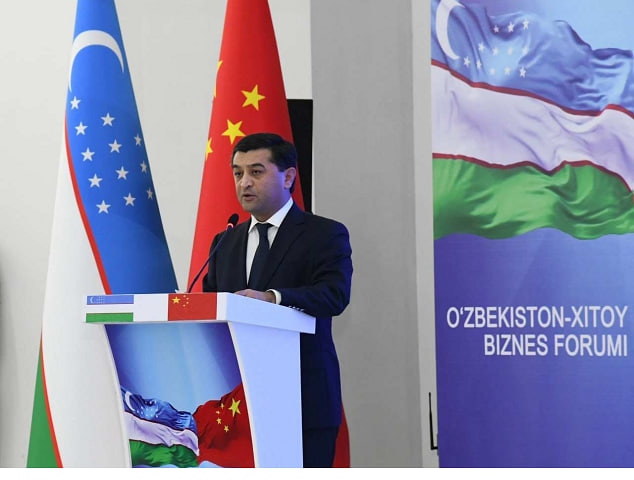 The Minister of Foreign Affairs of Uzbekistan spoke at the Uzbek-Chinese Business Forum in Gulistan