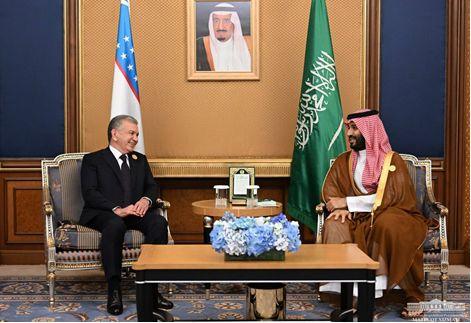 The President of Uzbekistan and the Crown Prince of Saudi Arabia discussed issues of further development of relations of full-scale partnership
