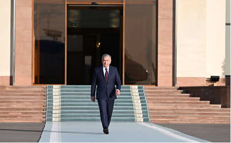 The President of Uzbekistan departs for Turkmenistan