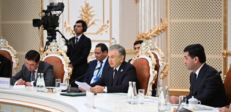 Address by the President of the Republic of Uzbekistan Shavkat Mirziyoyev at a meeting of the Council of Heads of the Founder States of the International Fund for Saving the Aral Sea