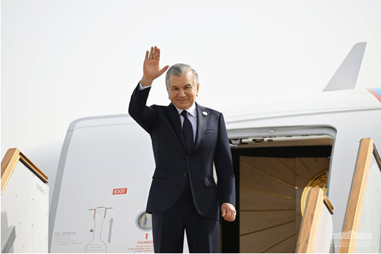 The President of Uzbekistan completes his working visit to Dushanbe