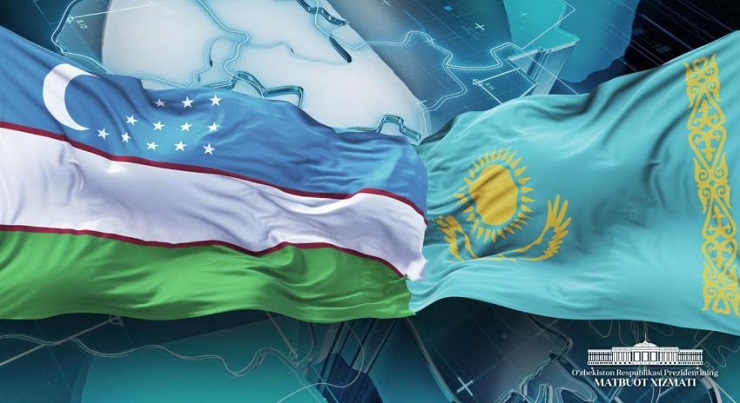 PRESIDENT OF UZBEKISTAN СONDOLES WITH THE PRESIDENT OF KAZAKHSTAN