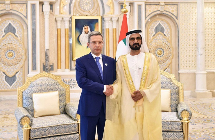 AMBASSADOR OF UZBEKISTAN PRESENTED HIS CREDENTIALS TO THE VICE PRESIDENT OF THE UAE