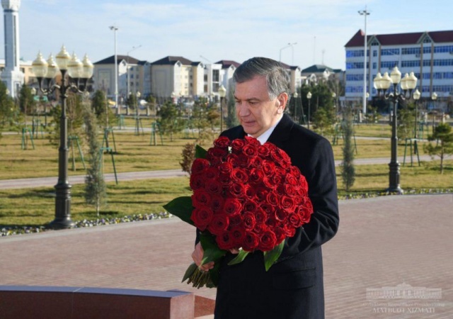 SHAVKAT MIRZIYOYEV HONORED THE MEMORY OF ISLAM KARIMOV