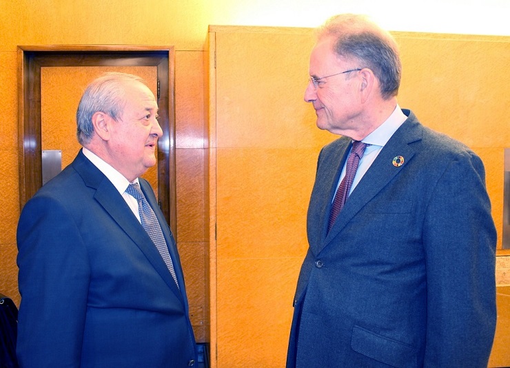 MEETING WITH THE UN UNDER-SECRETARY-GENERAL