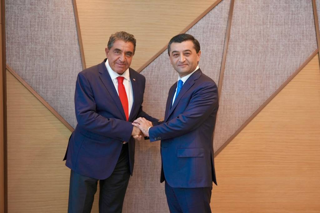 Bakhtiyor Saidov meets with U.S. Presidential Envoy for Global Partnerships