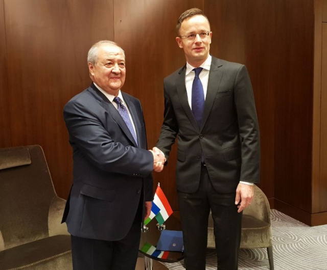 MEETING WITH THE MINISTER OF FOREIGN AFFAIRS AND TRADE OF HUNGARY