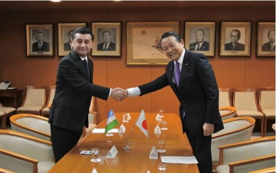 Foreign Minister of Uzbekistan met with Vice President of the Liberal Democratic Party of Japan