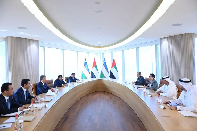 The President of Uzbekistan discussed with the management of the Emirati company plans for the implementation of projects in the field of water supply and water treatment in the regions of our country