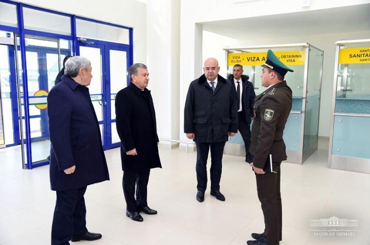 Shavkat Mirziyoyev inspected Nukus International Airport