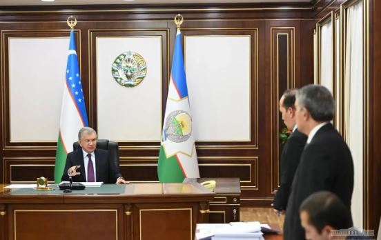 The President of Uzbekistan got acquainted with the presentation of proposals for improving water use efficiency