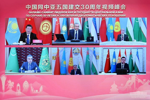 President of Uzbekistan takes part in the online summit “Central Asia – China”