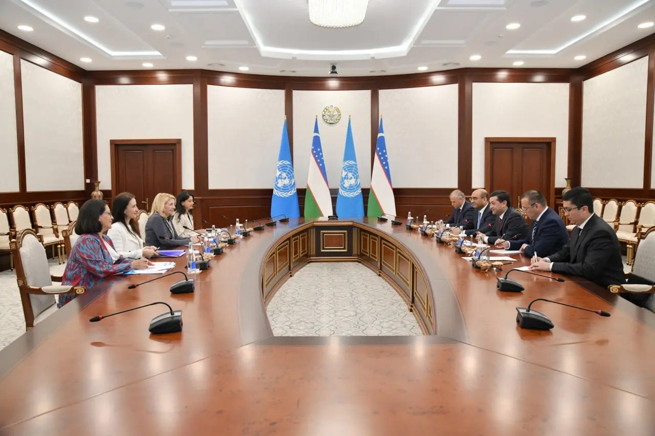 The Minister of Foreign Affairs of Uzbekistan met with the Executive Director of the United Nations Children's Fund (UNICEF)