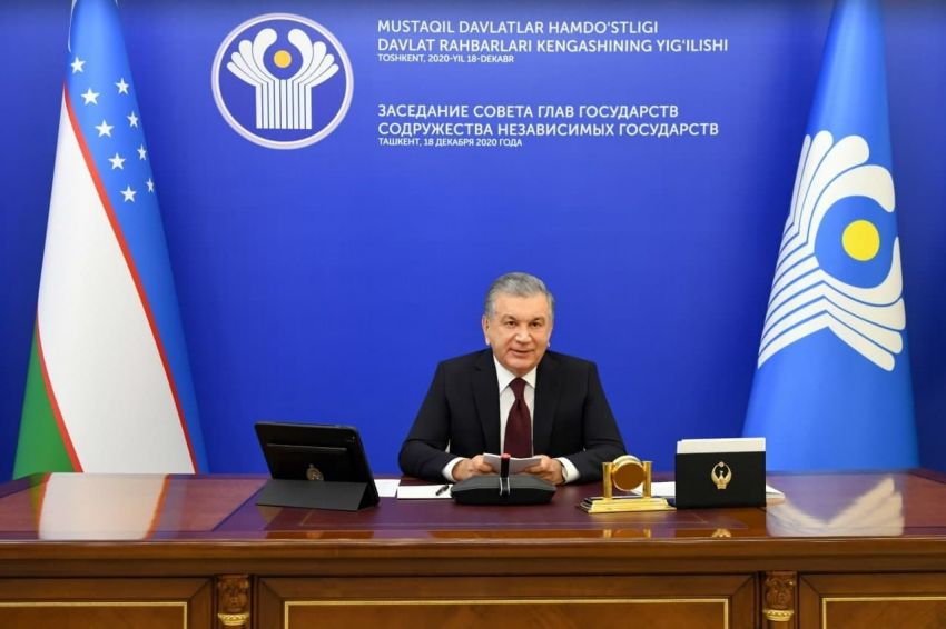 Под председательством Президента Республики Узбекистан прошел саммит СНГ