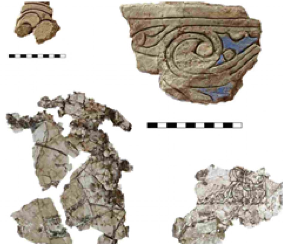 Thousand-year-old wall paintings found in Akhsikent