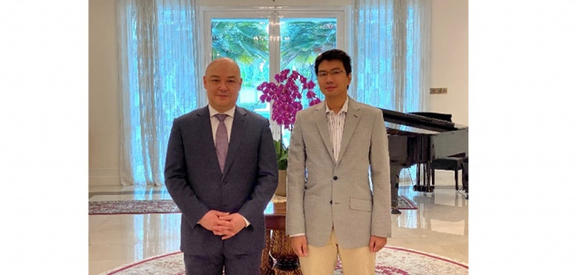 Ambassador of Uzbekistan holds talks with IDEAS Founder