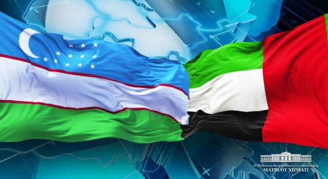 PRESIDENT OF UZBEKISTAN CONGRATULATES THE PRESIDENT OF THE UAE